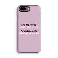 gij zijt ook iemand: iPhone 8 Plus Tough Case