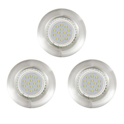 Eglo Inbouw spotPeneto Round 7,8cm set van 3 nikkel mat - 94237