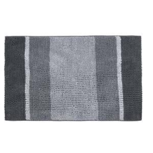 Differnz Fading badmat 100% microfiber - geschikt voor vloerverwarming - 60 x 90 cm - grijs