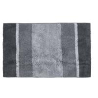 Differnz Fading badmat 100% microfiber - geschikt voor vloerverwarming - 60 x 90 cm - grijs