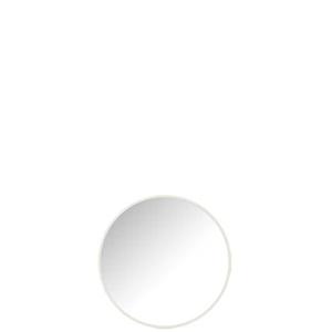 J-Line miroir Rond - verre|métal - blanc - small - Ø 40 cm