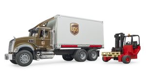 bruder Mack Granite UPS vrachtwagen modelvoertuig 02828