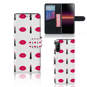 Sony Xperia L4 Telefoon Hoesje Lipstick Kiss