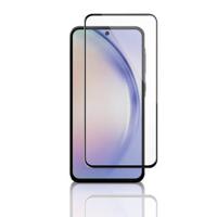 Samsung Galaxy A35/A55 Panzer Premium Full-Fit Glazen Screenprotector - 9H - Zwart - thumbnail