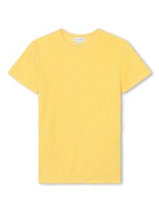 Marc Jacobs Kids robe courte à logo en jacquard - Jaune