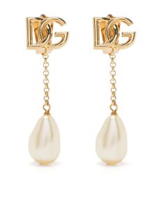 Dolce & Gabbana boucles d'oreilles pendantes à logo