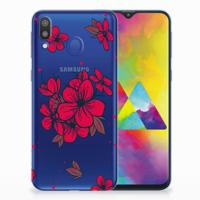 Samsung Galaxy M20 (Power) | Flexibel TPU Case | Blossom Red