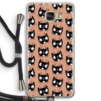 Kat: Samsung Galaxy A5 (2016) Transparant Hoesje met koord
