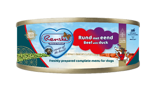 Renske Vers Vlees maaltijd Hond Rund/Eend 95gr