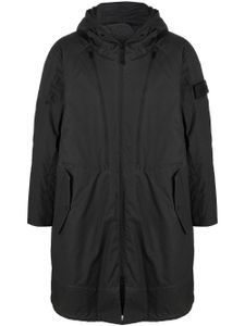 Stone Island Shadow Project parka zippée à capuche - Noir