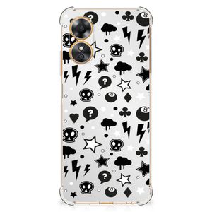 Extreme Case OPPO A17 Silver Punk