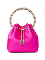 Jimmy Choo mini sac seau Bon Bon - Rose