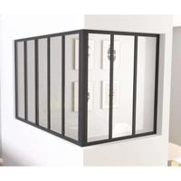 OPTIMUM Hoekpaal voor zwart glazen dak - 108 cm OPTIMUM Hoekpaal voor zwart glazen dak - 108 cm