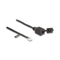 USB-kabel DELOCK 88009 Zwart 20 cm (1 Stuks)