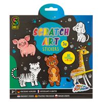 Creative Craft Group Kraskunst Stickers Dieren, 6dlg. - thumbnail