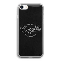 Capable: iPhone SE 2020 Transparant Hoesje