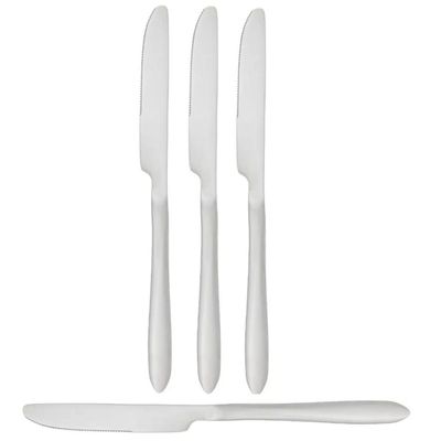 Secret de Gourmet bestek Messen Nevis - 10x stuks - RVS - 23 cm