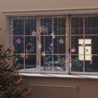 VidaXL Lichtslinger ster en maan 345 led&apos;s meerkleurig