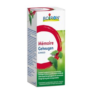 Boiron Ginkgo Voedingssupplement Geheugen 60 ml