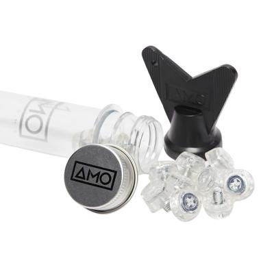 Amo TPU Noppen 7x9MM 12 Stuks Transparant