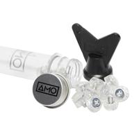 Amo TPU Noppen 7x9MM 12 Stuks Transparant