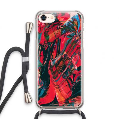 Endless Descent: iPhone 7 Transparant Hoesje met koord