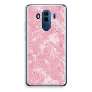 Abstract Painting Pink: Huawei Mate 10 Pro Transparant Hoesje