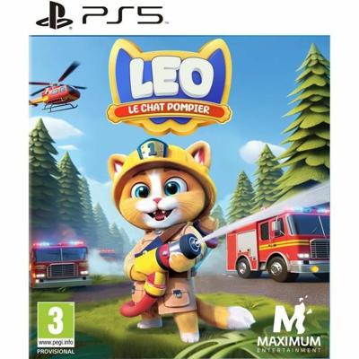PlayStation 5-videogame Just For Games Leo The Firefighter Cat