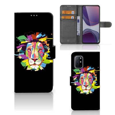 OnePlus 8T Leuk Hoesje Lion Color OnePlus 8T Leuk Hoesje Lion Color