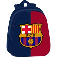 Kinderrugzak F.C. Barcelona Blauw Kastanjebruin 27 x 33 x 10 cm 3D