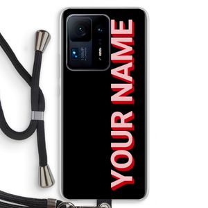 Namecase: Xiaomi Mi Mix 4 Transparant Hoesje met koord