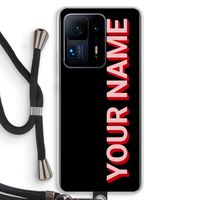 Namecase: Xiaomi Mi Mix 4 Transparant Hoesje met koord