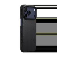 Pitaka Ultra slim hoesje iPhone 17 Pro Max - Black/Grey