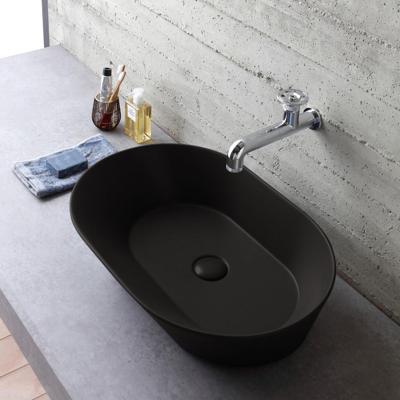 Mees Design Opbouw Waskom Ovaal Mat Zwart Mees Design Opbouw Waskom Ovaal Mat Zwart