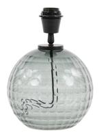 Light & Living Tafellamp Taiki Glas (excl. kap) - Grijs