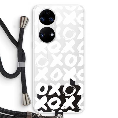 XOXO: Huawei P50 Transparant Hoesje met koord