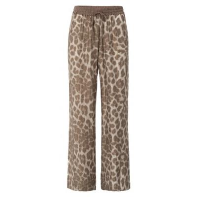 YAYA - Bruin | unisex | Broek | Bruin | 38 | regular | Kamst mode