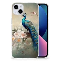 TPU Hoesje voor iPhone 15 Plus Vintage Pauwen