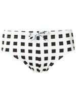 Amir Slama geometric print trunks - Blanc - thumbnail