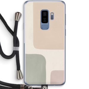 Geo #7: Samsung Galaxy S9 Plus Transparant Hoesje met koord