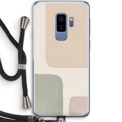 Geo #7: Samsung Galaxy S9 Plus Transparant Hoesje met koord