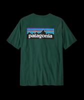Patagonia P-6 Logo Responsibili-Tee T-shirt Heren Cascade Green S