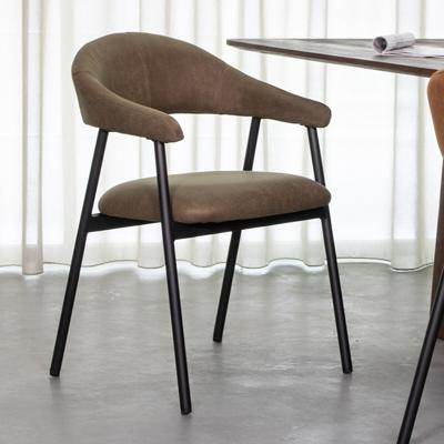 LABEL51 Eetkamerstoel 'Amaze' Micro Suede, kleur Moss
