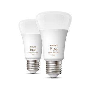 Philips Hue White and Color ambiance 2-pack E27