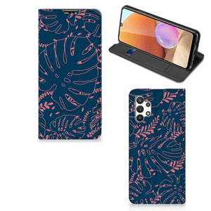 Samsung Galaxy A32 4G | A32 5G Enterprise Editie Smart Cover Palm Leaves