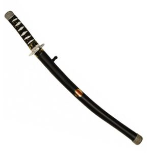 Zwart ninja zwaard van plastic 60 cm   -