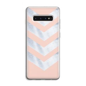 Marmeren pijlen: Samsung Galaxy S10 4G Transparant Hoesje