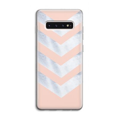 Marmeren pijlen: Samsung Galaxy S10 4G Transparant Hoesje
