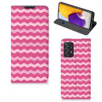 Samsung Galaxy A72 (5G/4G) | Hoesje met Magneet | Waves Pink