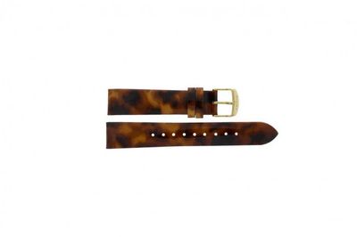 Timex horlogeband T2P237 Leder Bruin 18mm